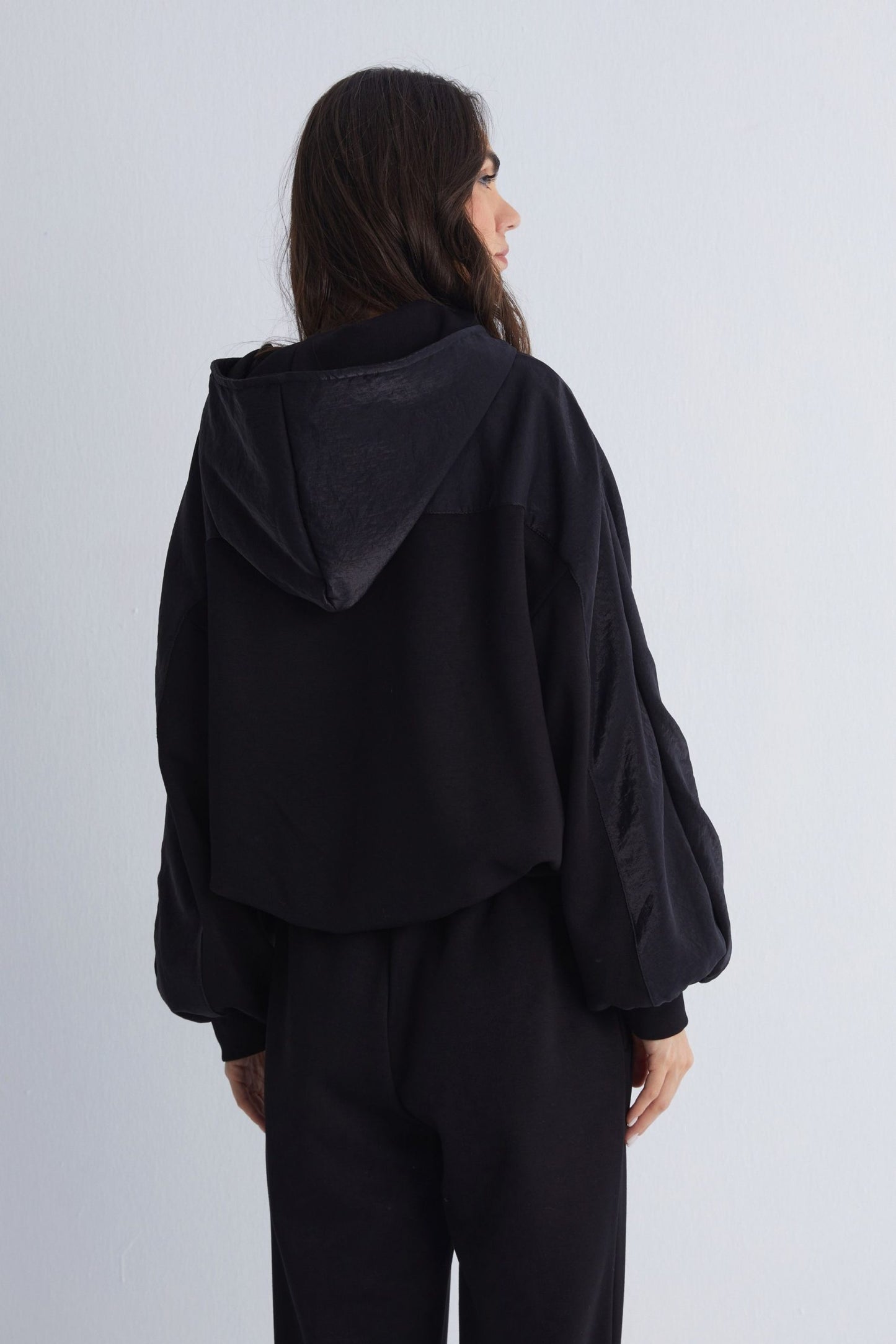 Cozy Winter Black Sweatshirt