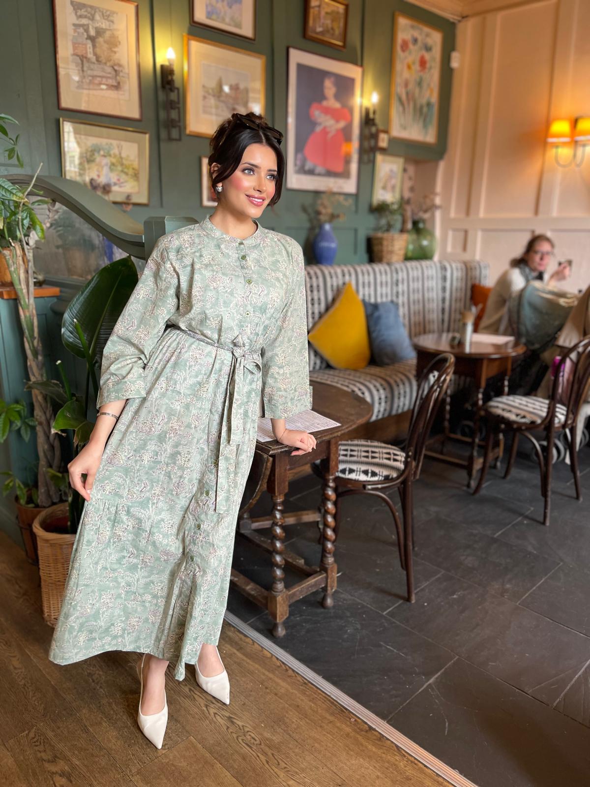 London Fog Maxi Dress