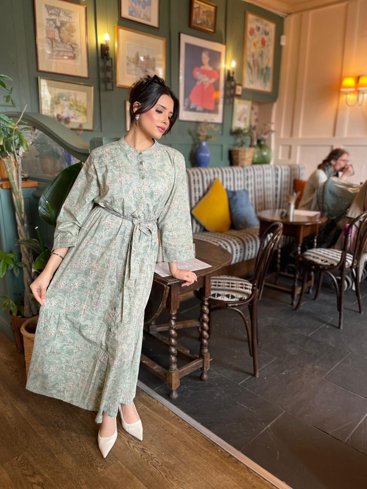 London Fog Maxi Dress