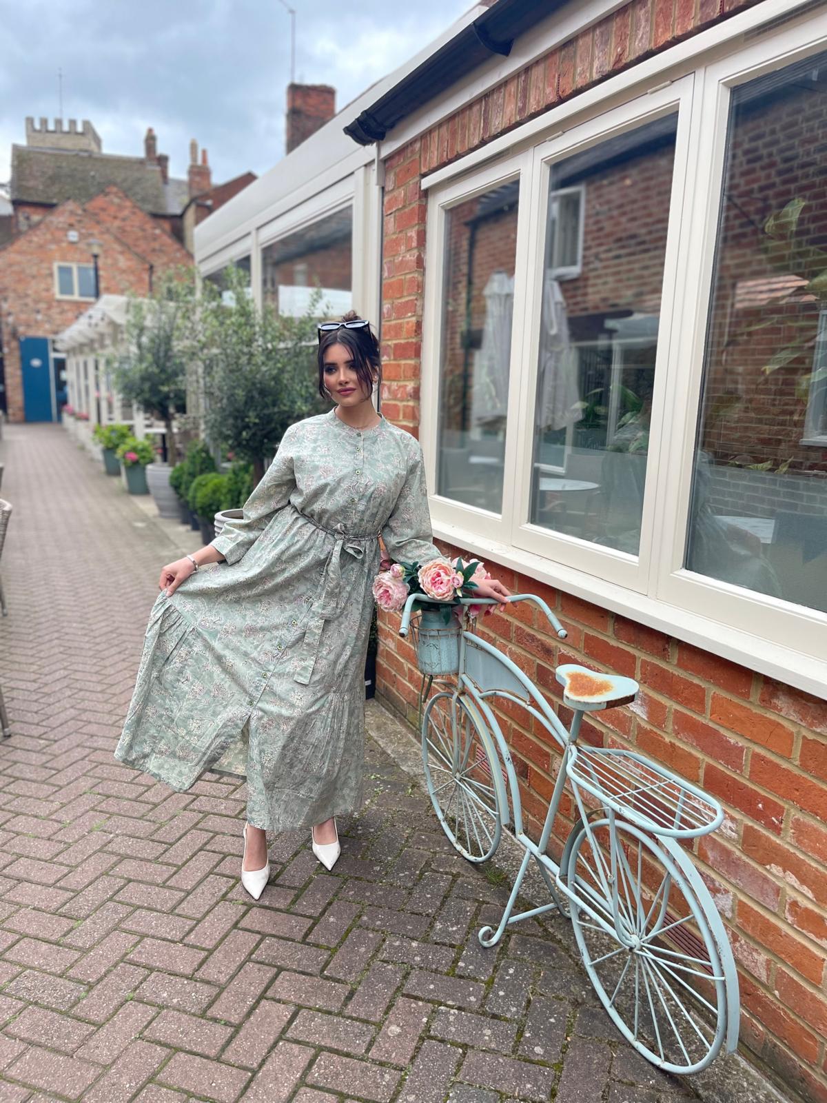 London Fog Maxi Dress