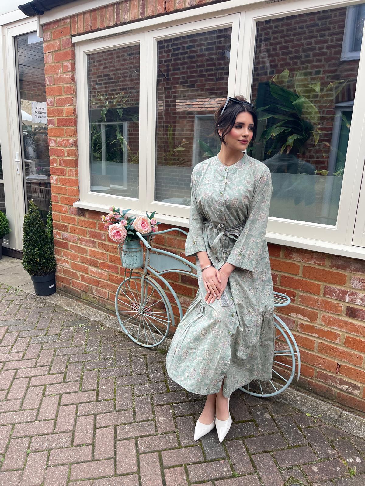 London Fog Maxi Dress