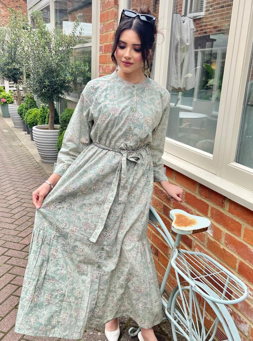 London Fog Maxi Dress