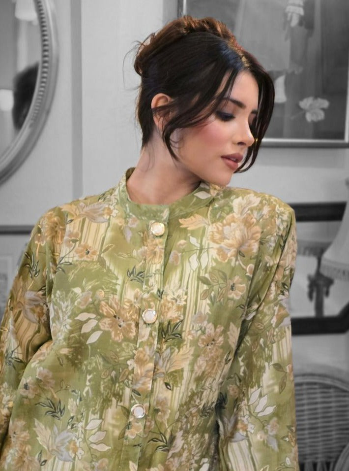 Secret Garden Long Shirt / Cover up