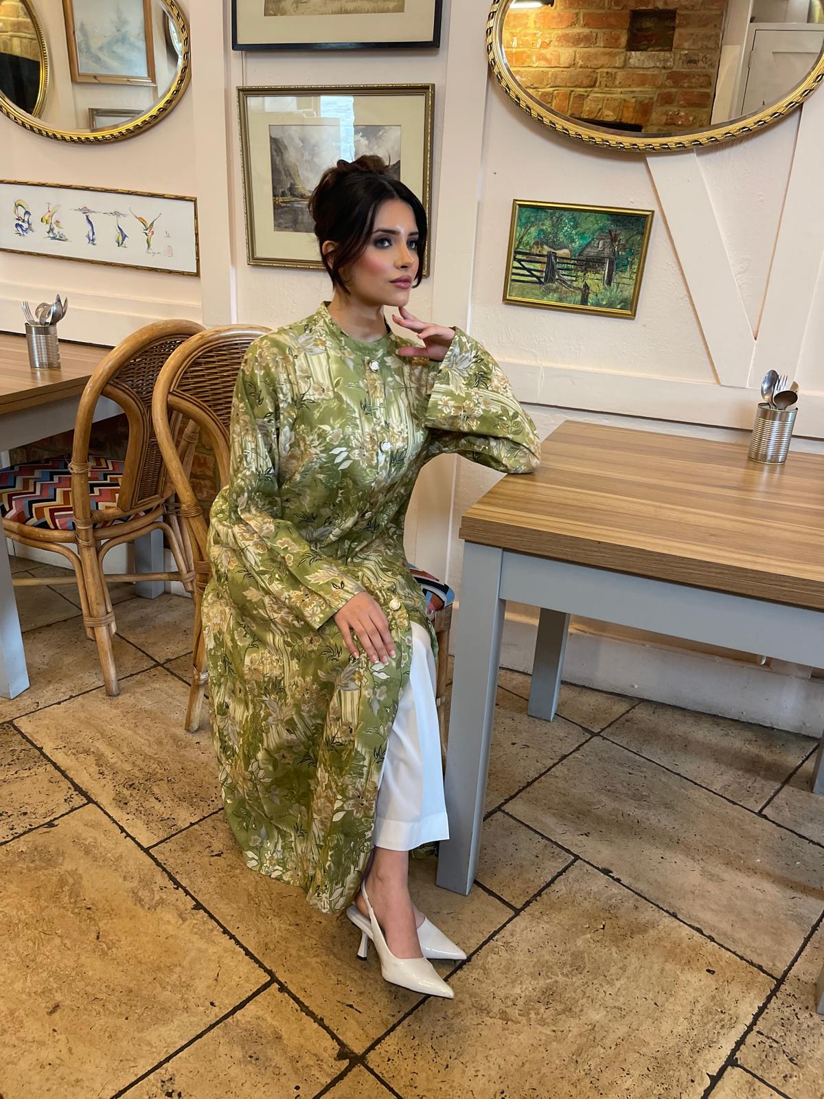 Secret Garden Long Shirt / Cover up