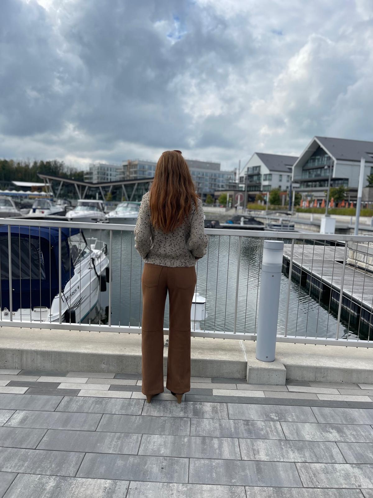 Stone Sequin Knit Comfort Sweater