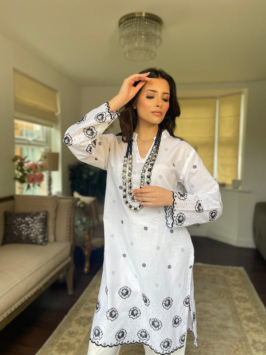 Pansy Short Kurta